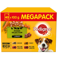 Pedigree Mixed Selection in Gravy 40x100g Wet Dog Food - Discounted Stock