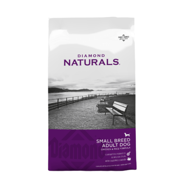 7.5kg Diamond Naturals Small Dog Chicken & Rice - Discounted Stock