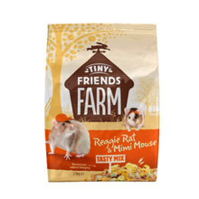 2.5kg Supreme Tiny Friends Farm Reggie Rat & Mimi Mouse Tasty Mix - Discounted Stock