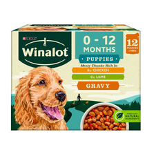 12x 100g Winalot Meaty Chunks in gravy Puppy - JUNE 2026