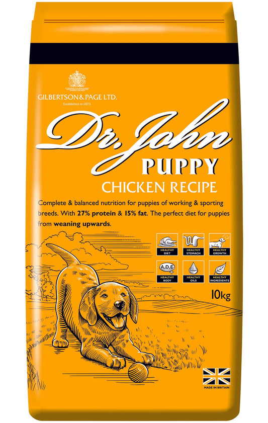 Dr John Puppy Chicken Dog Food - Discounted Stock