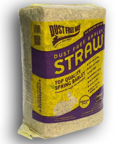 Dust Free Large Straw Bale