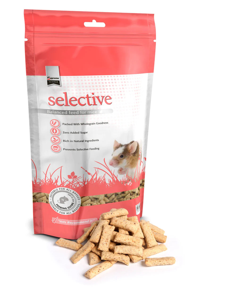 350g Selective Mouse Food - BB APRIL 26