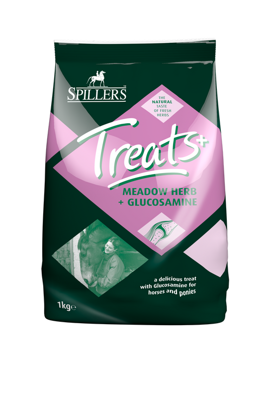 1KG Spillers Horse Treats - Meadow Herb + Glucosamine