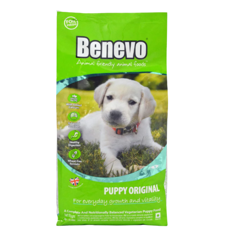 Benevo Vegan Puppy Food 2kg - Damaged Packaging