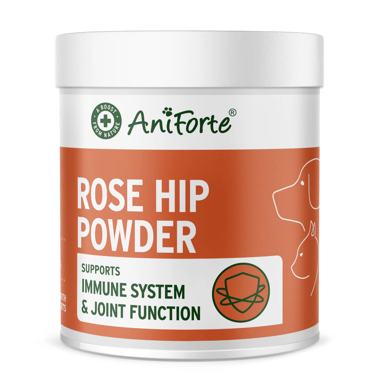 250g AniForte Rose Hip Powder for Dogs and Cats