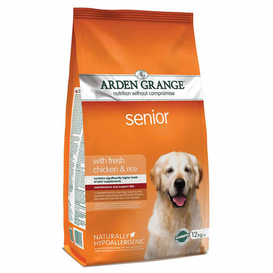 Arden Grange Senior Dog Food - Discounted stock (Various weights)