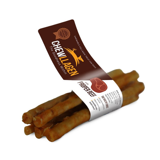 Chewllagen Collagen Beef Flavour Roll Mini 5"