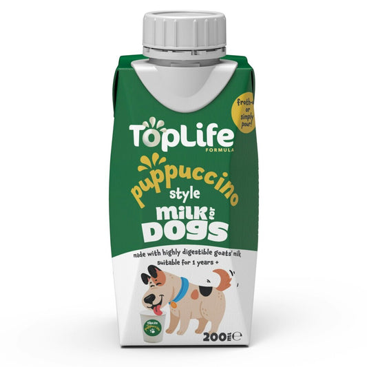 TopLife Puppucino Style Milk for Dogs 200ml