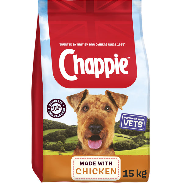 13.5KG Chappie Chicken Dog Food - Discounted Stock