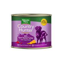 600g Natures Menu Country Hunter Farm Reared Turkey