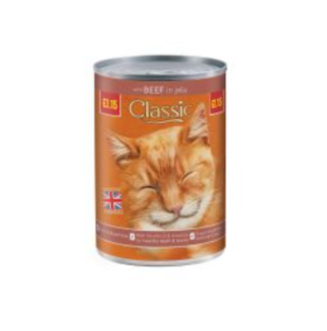 400g Classic Cat Food Beef