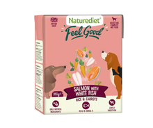 390g Naturediet Feel Good Salmon Dog Food
