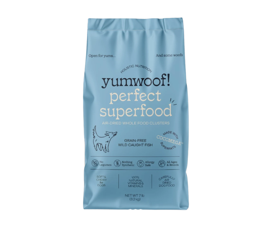 3.2kg Yumwoof Perfect Superfood Grain Free Wild Caught Fish - DATED 25.07.26