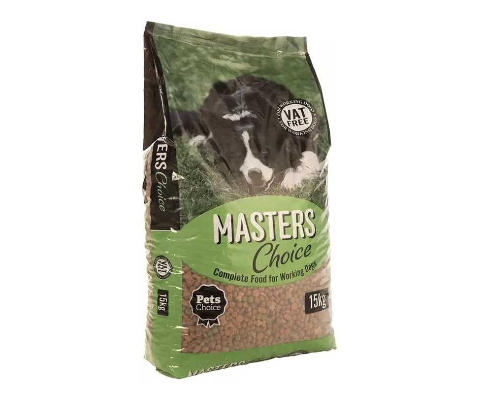 15KG Masters Choice Working Dog Food - Damaged Packaging