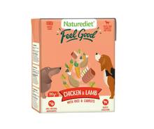 390g Naturediet Feel Good Chicken & Lamb Dog Food
