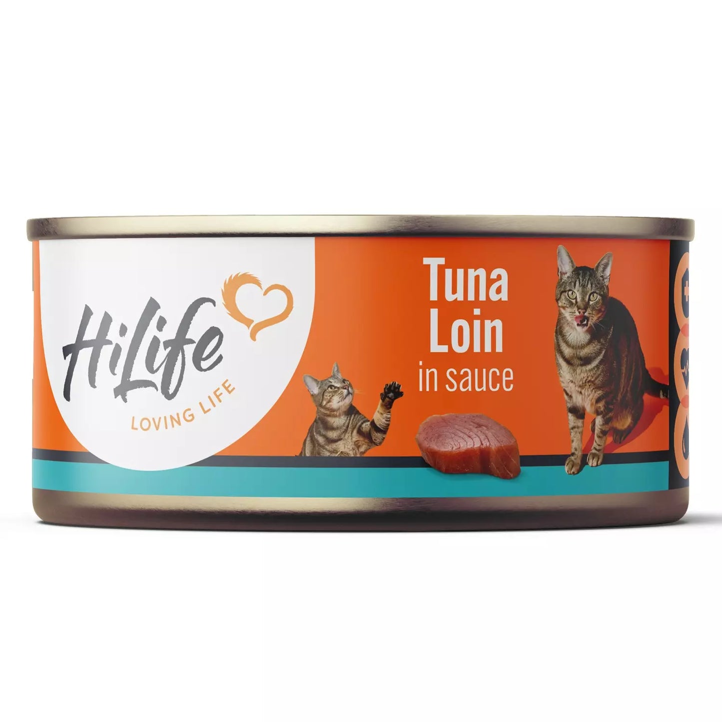 12x70g HiLife Tuna Loin in Sauce Cat Food - Discounted Stock