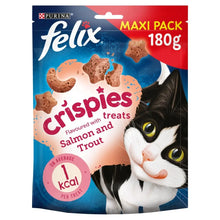FELIX Crispies Salmon and Trout Cat Treats 180g