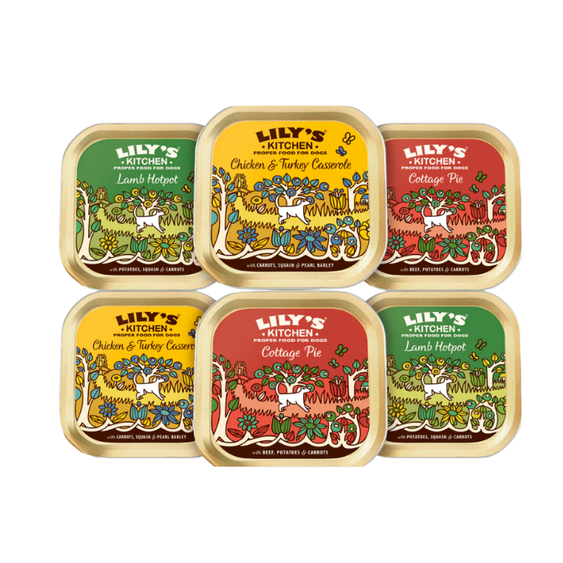 6 x 150g Lilys Kitchen Classic Dinner - Damaged outer packaging