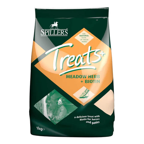 1KG Spillers Horse Treats - Meadow Herb + Biotin