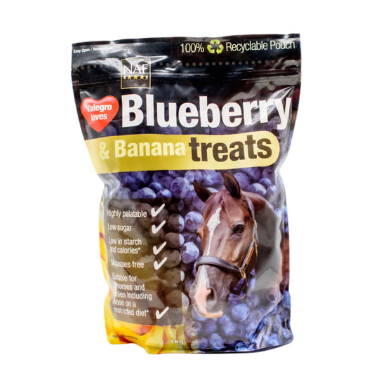 NAF Blueberry/Banana Horse Treats
