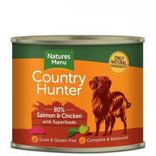 600g Natures Menu Country Hunter Salmon & Rasberry