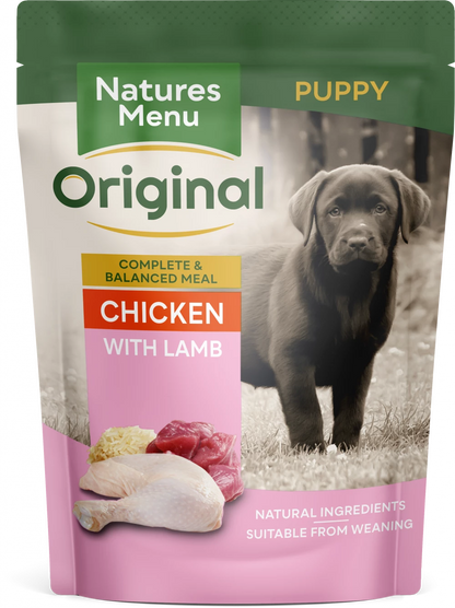 Natures Menu Dog Pouch Puppy and Junior 8x300g
