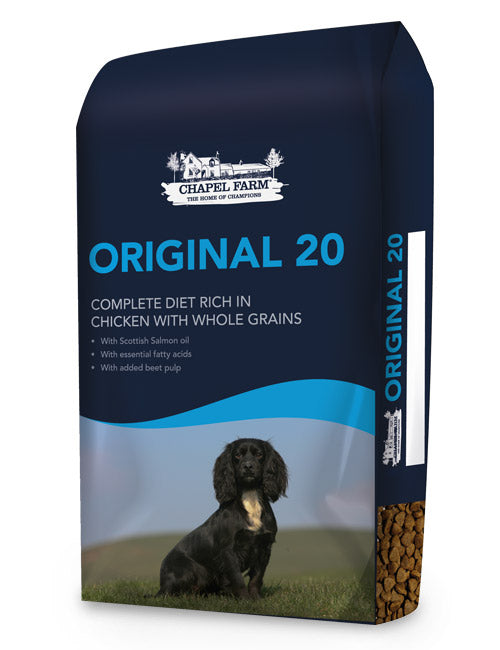 15KG Chapel Farm Original 20 Dog Food