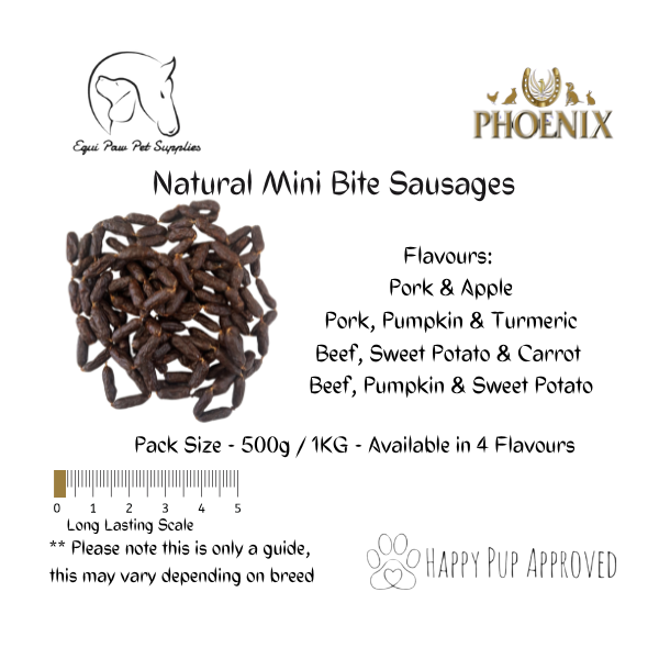 Mini Bite Natural Sausages