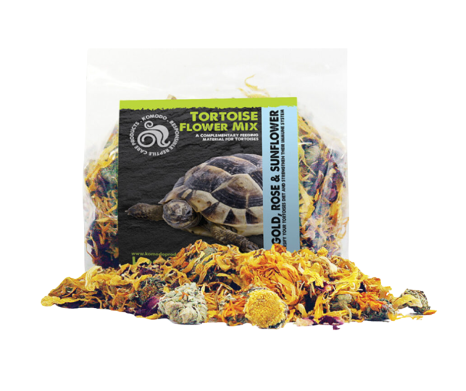 Komodo Tortoise Flower Mix, 60g