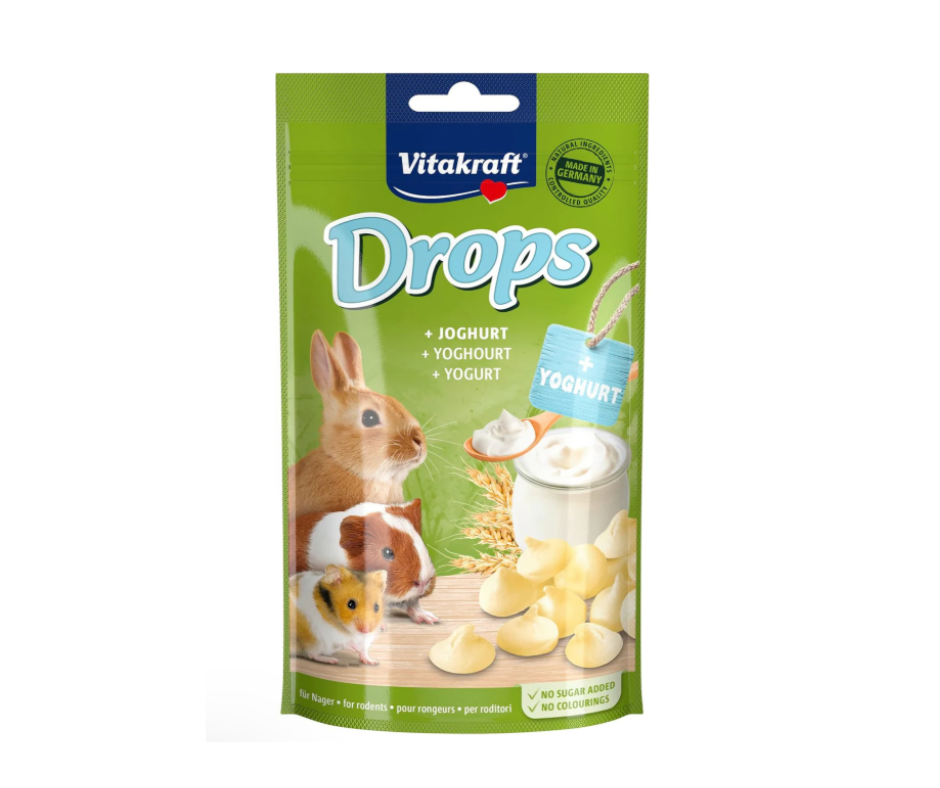 75g Vitakraft Small Animal Yoghurt Drops