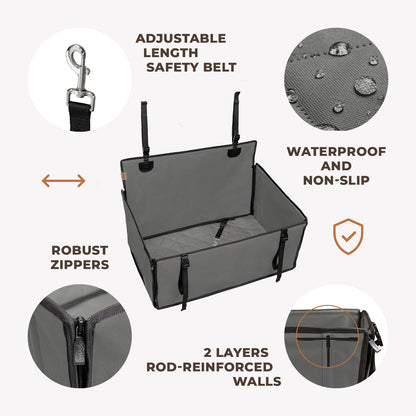 Wuglo Large Dog Car Seat